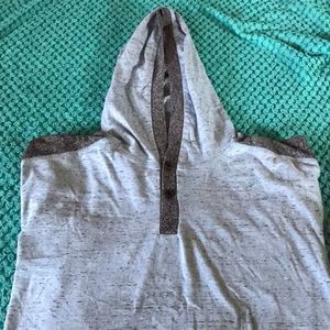 Boys long sleeve hooded T-shirt